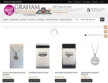 Tablet Screenshot of grahamjewelers.com